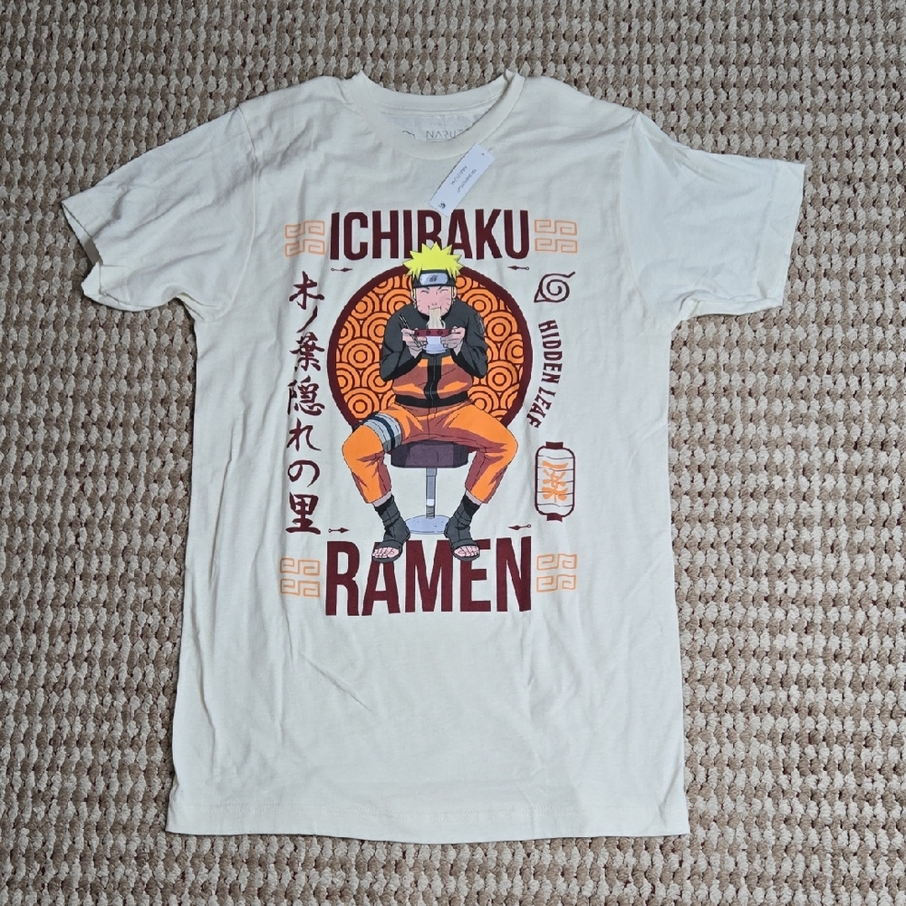Shippuden Collection Naruto Medium Anime Ichiraku Ramen Viz Media Shirt Top